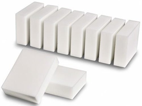 Kiara World 10 Pack Magic Cleaning Sponge Melamine Foam Eraser Stain Dirt Remover Pad