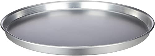 Pentole Agnelli Línea de Pastelería y Pizza Molde cónico de Aluminio con Dobladillo (H 3 cm), Metal, Argento, 50 cm