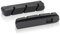 XLC Unisex – Erwachsene Bremsschuhe Ersatzbremsgummi BS-X15 4er Set für Alufelgen Campagnolo Type, Schwarz, One Size