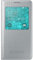 Samsung S-View Schutzhülle Flip Case Cover für Samsung Galaxy Alpha - Silber