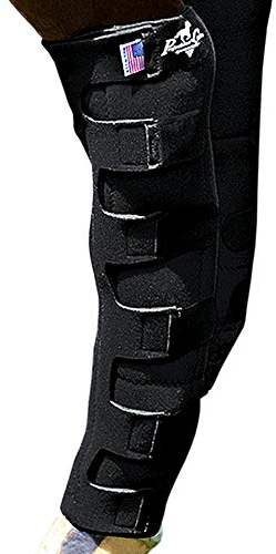 Professional's Choice Nine Pocket Ice Boots, Color: Black, Size: Universal (WC204-BLA)