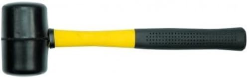VOREL 33925 TUV Maillet en caoutchouc/gs en fibre de verre 1200 g et manche en PVC