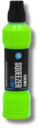 Grog 10 Squeezer - 10mm Refillable Paint Marker Pen - Supplied By Graff-City (Neon Green)