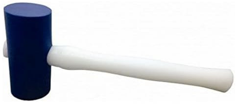 Maya Professional Tools pe2340 Mallet Detectable per of metals, plastic handle and White Mallet Blue