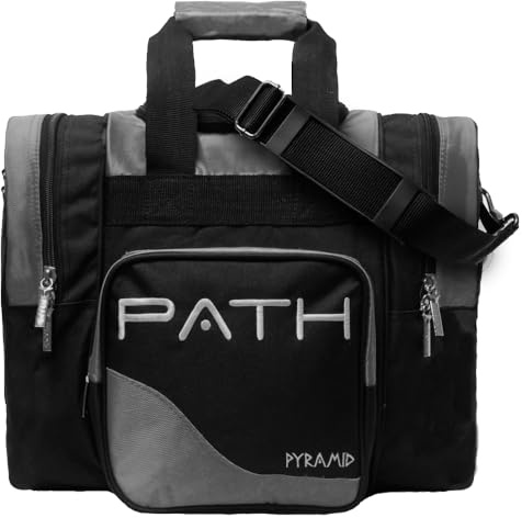 Pyramid Path Pro Deluxe Single Tote - Black/Silver