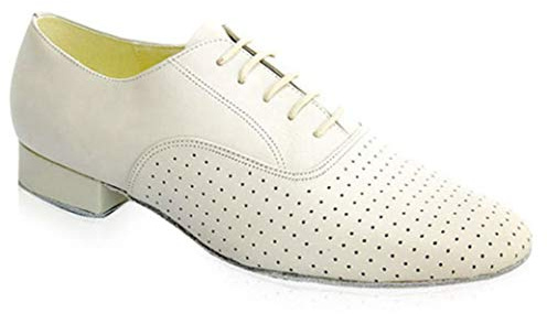 MINITOO andningsbara läderbalsal tango latinska dansskor för män