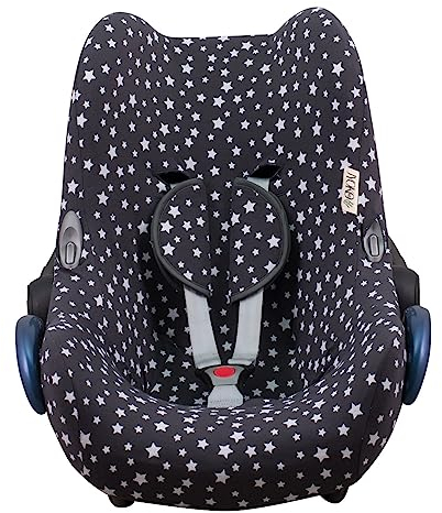 JYOKO Kids Bezug kompatibel mit Maxi Cosi Cabriofix, City Streety (Winter Sky)