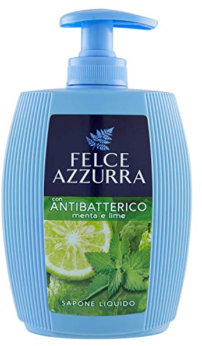 Felce Azzurra - Sapone Liquido Mani Antibatterico Profumato, Igienizza e Idrata, Sapone Mani per Igiene Quotidiana con Tea Tree, Lime e Menta, Delicato sulla Pelle e Dermatologicamente Testato, 300 ml