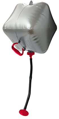 Reliance Products Solar Spray | Portable Shower | Silver | 5-Gallon Capacity, Gray, 9.4 Inch x 3.5 Inch x 10.4 Inch, (9321-69)