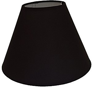 9 Coolie Ceiling Table Lamp Shade Black Cream Lt Blue Lt Green Navy Peach Red - Main Colour: Black