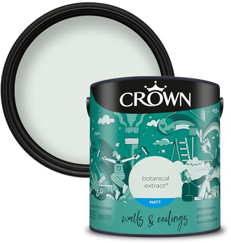 Crown Breatheasy Emulsion Paint - Matt - Botanical Extract - 2.5L