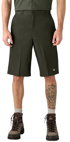 Dickies - Short - Homme, Vert (Olive Green), W30 (Taille fabricant: 30)