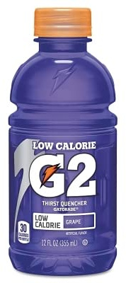Gatorade G2 Grape 12 Ounce Bottles 2/12 Pack (QUA12203)