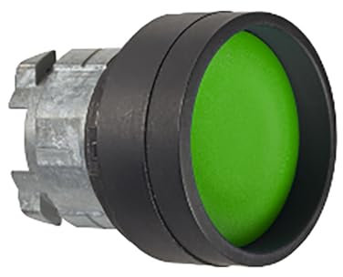 Schneider ZB4BA367 Façade haute protection pour bouton-poussoir Ø22 sans rainure Vert