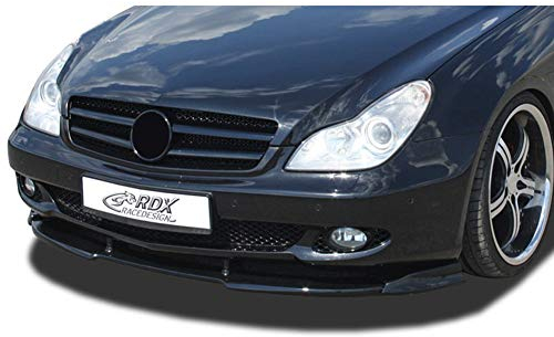 Spoiler avant Vario-X compatible avec Mercedes Classe-CLS C219 2008- (PU), Noir