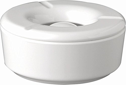 APS 83488 Windaschenbecher CASUAL, Ø 11,5 cm, Höhe 5 cm, Melamin, weiß