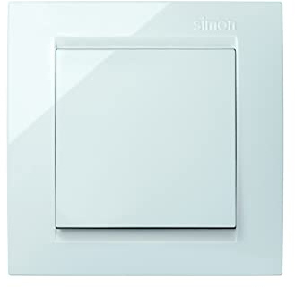 Simon F1590150030 - Pulsador serie 15 blanco