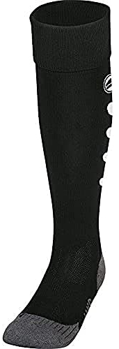 JAKO Unisex Stutzenstrumpf Roma, Schwarz, 43-46