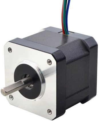 STEPPERONLINE 0.9deg Nema 17 Stepper Motor 36Ncm 0.9A 42x42x40mm 4-lead for DIY 3D Printer CNC