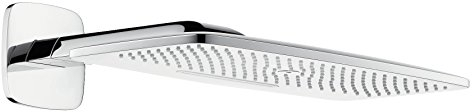 hansgrohe Raindance E 420 Air Duschkopf, Kopfbrause für Wandmontage, 2 Strahlarten, Chrom