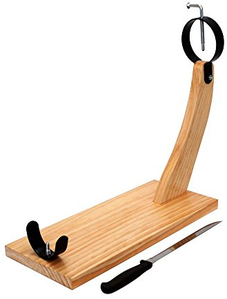 Industrias Aldaya S.L._Curved Ham Holder with Knife