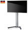 TV Standfuß 26-70 Zoll | VESA bis max. 600x400 | Fernseh Ständer aus Alu | TV Ständer Maße ca. H. 125 x B. 90 x T. 72 cm | Fernsehstand Stadino Mini