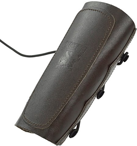 elTORO Armschutz Queen – Braun – Zubehör für Bogenschießen, Pfeil und Bogen, Bogensport