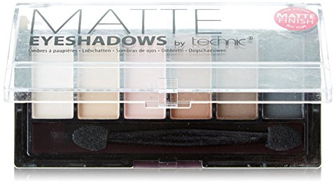 Technic Matte 6 Colour Eyeshadow Palette Powder