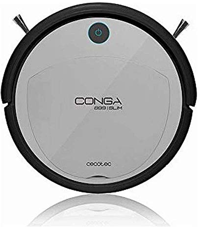 Cecotec Robot Aspirador Conga Serie 899. 800 Pa, Navegación Inteligente iTech Easy, Aspira, Barre, Friega y Pasa la Mopa, 5 Modos, 120min Autonomía, Programable