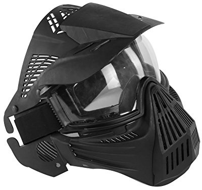 OAREA Máscaras Fantasma táctico al Aire Libre Militar CS Wargame Protección Sombreado Rejilla Máscara Facial Tiro Caza Paintball Accesorios