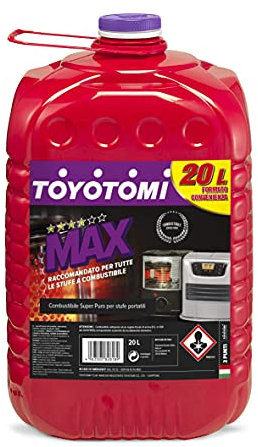 Toyotomi 1 Max combustibile per stufe Super Puro, aromatici 0,006%, Viola, 20 litri (Ricondizionato)