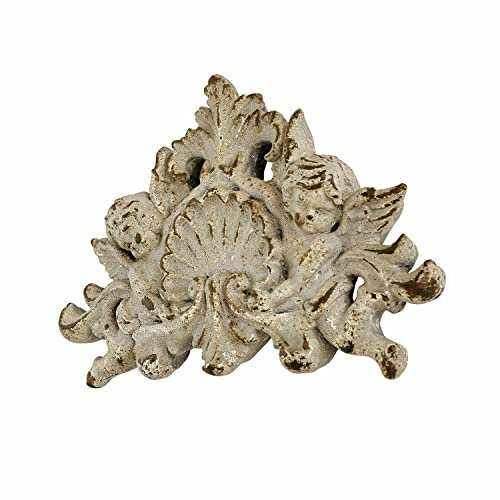 Loberon Ornamento da Parete Gordian, Grigio Antico