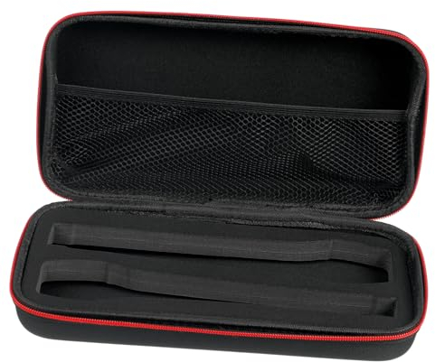 IMIKEYA Aufbewahrungskoffer Für Kabellose Mikrofone Hart-Eva-Mikrofonkoffer Dual-Mikrofontasche Mikrofon-Reisekoffer Zum Tragen Schwarz 30 X 15 cm