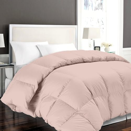 HOMEROKK Couette 220 X 240 cm Beige 450GR/M² Microfibre Douce - Qualité supérieure - (2 Places)