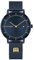 Tommy Hilfiger Zwei-Zeiger-Quarzwerk-Uhr für Damen mit Marinblaues Edelstahl-Mesh-Gliederarmband - 1782740
