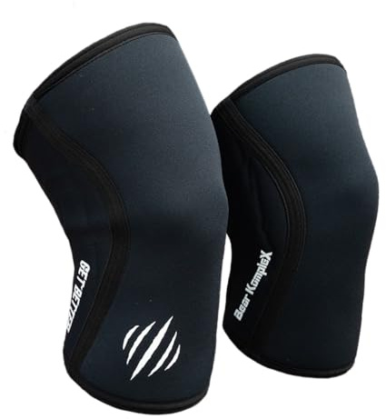 Bear KompleX Knee Sleeves for Men & Women - 5mm Neoprene Knee Brace, Squats