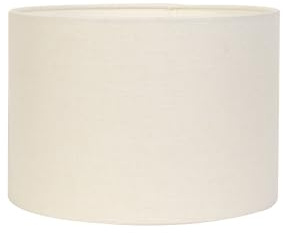 Light & Living Lampenschirm Zylinder Livigno - Eiweiß - Ø40x30cm - Zylinder - Textilien