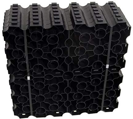 Base Kit for Shed 6ft x 4ft - Plastic Grid System for Shed, Log Cabin, Summerhouse - Garden Shed Base Grid w/Weed Fabric Membrane for Gravel Grids