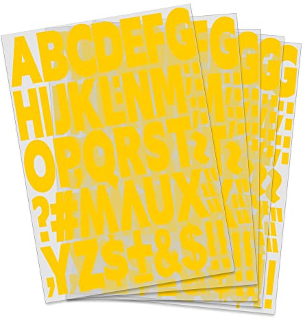270 piezas de letras de 2 pulgadas para planchar con letras de transferencia de calor, alfabetos para camisetas deportivas, camisetas, nombre del equipo, ropa, impresión de eslóganes, manualidades