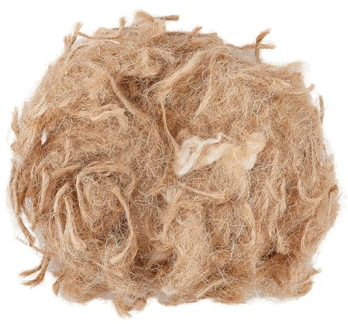 CREATCABIN 40g Materiale Nidificazione di Uccelli Materiale Lettiera in Juta Materiale Nidificazione di Canarini Materiale Nidificazione di Fringuelli e Parrocchetti Materiale Nidificazione di