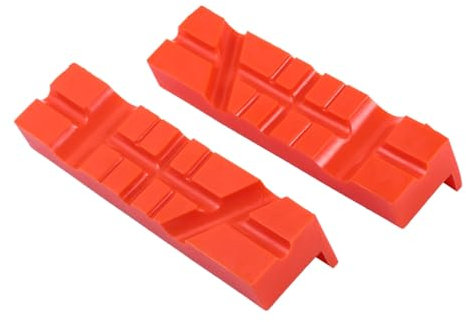 Uonlytech 2pezzi Tappetino Per Ganasce Della Morsa Da in Cuscinetto Protettivo Per Morsa Scanalatura Copertura Per Ganasce Per Protezione Oggetti Concavi e Convessi