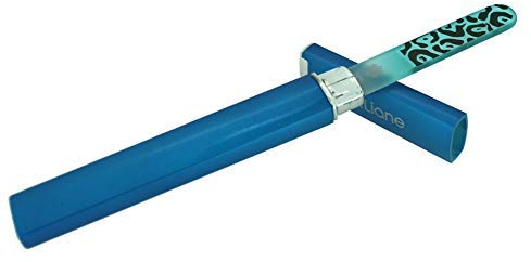 G.Liane Glass Nail Files Professional Crystal Nail File for Natural Nails Acrylic Nails Gels Nails Manicure Pedicure Tools for Home and Salon (Blue)
