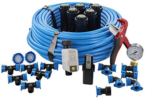 Orbit Sprinkler Kit, Blue, Black