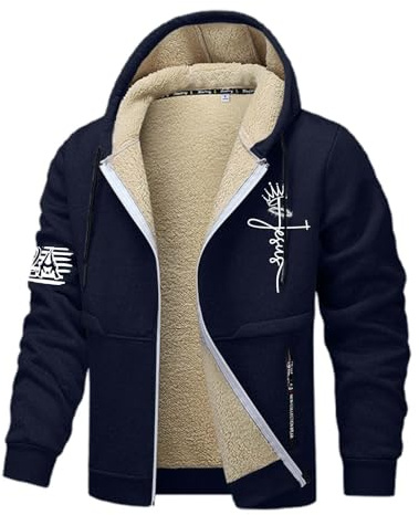 Maglione Maglia Grossa Uomo Felpa Pile Uomo con Zip Maglioni Dolcevita per Uomo Giacche Parka Maglione Stile Norvegese Uomo Pullover Camicia Maglioni A Collo Alto da Uomo Felpa Zip Nera Uomo Giacche