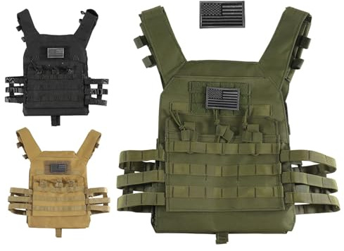 AZB Tactical Airsoft Vest MOLLE Modular Paintball Vest