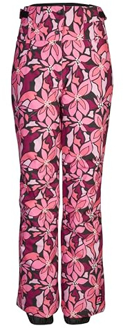 Killtec Mädchen Skihose/Funktionshose mit Schneefang KSW 206 GRLS SKI PNTS, dunkelstein, 128, 43560-000