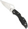0 Spyderco Byrd Meadowlark 2 Lockback, Schwarz