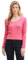 TOM TAILOR Damen 1012976 Strickpullover mit V-Ausschnitt, 15116-Bright Rose, XL
