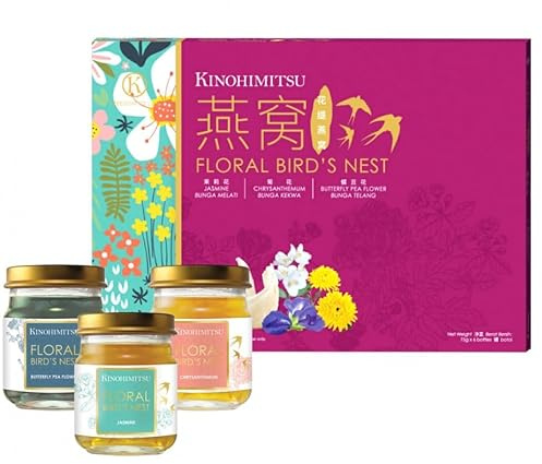 ALIBOOSTER - Nido di Rondine ai fiori Jasmine Crisantemo Pisello Farfalla