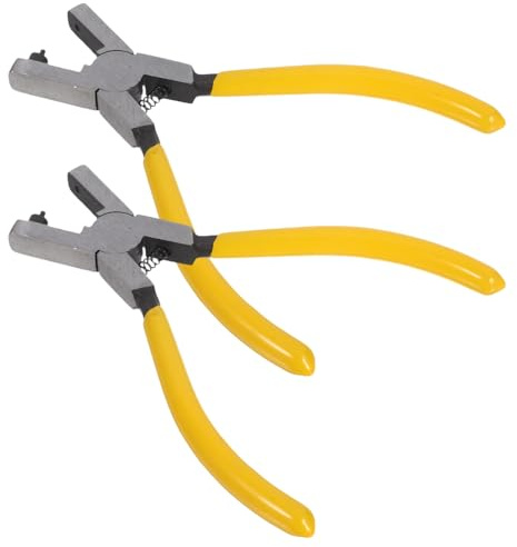 Toddmomy 2pièces Pince Étiquette Oreille Bovine Applicateur Étiquette Oreille Portable Outil Marquage Veaux Pince Outils Marquage Bovins Applicateur Porc Bétail